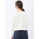 クロップド クルーネック長袖Ｔシャツ | TAKA-Q WOMEN | 詳細画像3 