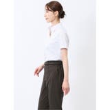 嬉しい機能 スキッパー 半袖シャツ | TAKA-Q WOMEN | 詳細画像2