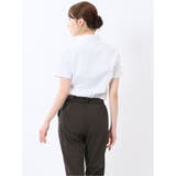嬉しい機能 スキッパー 半袖シャツ | TAKA-Q WOMEN | 詳細画像3