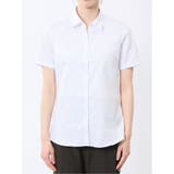 嬉しい機能 スキッパー 半袖シャツ | TAKA-Q WOMEN | 詳細画像6