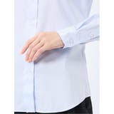 嬉しい機能 レギュラーカラー 長袖シャツ サックス | TAKA-Q WOMEN | 詳細画像10