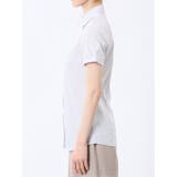嬉しい機能 スキッパー 半袖シャツ | TAKA-Q WOMEN | 詳細画像7