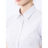 嬉しい機能 スキッパー 半袖シャツ | TAKA-Q WOMEN | 詳細画像9