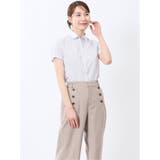 04グレー | 嬉しい機能 スキッパー 半袖シャツ | TAKA-Q WOMEN