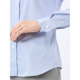 嬉しい機能 レギュラーカラー 長袖シャツ ストライプ | TAKA-Q WOMEN | 詳細画像10 