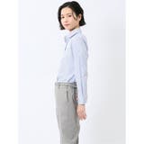 嬉しい機能 レギュラーカラー 長袖シャツ ストライプ | TAKA-Q WOMEN | 詳細画像2 