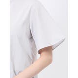 嬉しい機能 スタンドカラー 半袖シャツ | TAKA-Q WOMEN | 詳細画像10