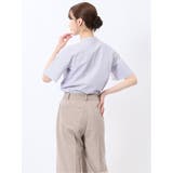 嬉しい機能 スタンドカラー 半袖シャツ | TAKA-Q WOMEN | 詳細画像13