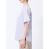 嬉しい機能 スタンドカラー 半袖シャツ | TAKA-Q WOMEN | 詳細画像17