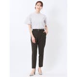 嬉しい機能 スタンドカラー 半袖シャツ | TAKA-Q WOMEN | 詳細画像5
