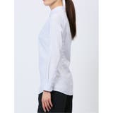 透け防止 形態安定 ボウタイ脱着 長袖シャツ | TAKA-Q WOMEN | 詳細画像27