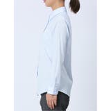 【WEB限定】形態安定ストレッチ レギュラーカラー長袖シャツ | TAKA-Q WOMEN | 詳細画像22 