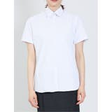 透け防止 形態安定 レギュラーカラー 半袖シャツ | TAKA-Q WOMEN | 詳細画像6
