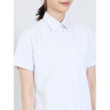 透け防止 形態安定 レギュラーカラー 半袖シャツ | TAKA-Q WOMEN | 詳細画像9