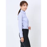 透け防止 形態安定 レギュラーカラー 長袖シャツ | TAKA-Q WOMEN | 詳細画像4