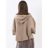 ウォッシャブル ポンチョ風 フードコーディガン | TAKA-Q WOMEN | 詳細画像21 