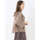 ウォッシャブル ポンチョ風 フードコーディガン | TAKA-Q WOMEN | 詳細画像22 
