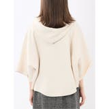 ウォッシャブル ポンチョ風 フードコーディガン | TAKA-Q WOMEN | 詳細画像8 