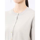 ハンドウォッシャブル クルーニットカーディガン | TAKA-Q WOMEN | 詳細画像9 