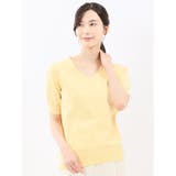ハンドウォッシャブル 2WAY 半袖ニットプルオーバー | TAKA-Q WOMEN | 詳細画像19 