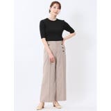 快適機能 リブ クルーネック 半袖ニット | TAKA-Q WOMEN | 詳細画像15
