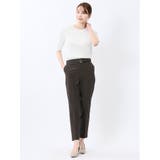 快適機能 リブ クルーネック 半袖ニット | TAKA-Q WOMEN | 詳細画像5