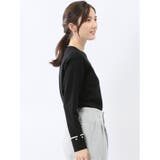 ハンドウォッシャブル 配色カフス クルーニットプルオーバー | TAKA-Q WOMEN | 詳細画像16 