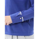 ハンドウォッシャブル 配色カフス クルーニットプルオーバー | TAKA-Q WOMEN | 詳細画像34 