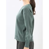 ハンドウォッシャブル ミラノ Vネック ニットプルオーバー | TAKA-Q WOMEN | 詳細画像25 