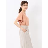 快適機能 無縫製ラグラン フレンチ袖 クルーニット | TAKA-Q WOMEN | 詳細画像14