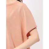快適機能 無縫製ラグラン フレンチ袖 クルーニット | TAKA-Q WOMEN | 詳細画像20