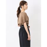快適機能 無縫製ラグラン フレンチ袖 クルーニット | TAKA-Q WOMEN | 詳細画像24