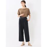 快適機能 無縫製ラグラン フレンチ袖 クルーニット | TAKA-Q WOMEN | 詳細画像25