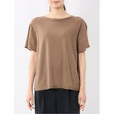 快適機能 無縫製ラグラン フレンチ袖 クルーニット | TAKA-Q WOMEN | 詳細画像26