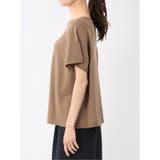快適機能 無縫製ラグラン フレンチ袖 クルーニット | TAKA-Q WOMEN | 詳細画像27