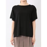 快適機能 無縫製ラグラン フレンチ袖 クルーニット | TAKA-Q WOMEN | 詳細画像6