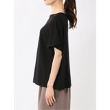 快適機能 無縫製ラグラン フレンチ袖 クルーニット | TAKA-Q WOMEN | 詳細画像7