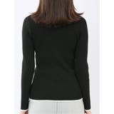 ハンドウォッシャブル ドルマン&リブハイネック ニットアンサンブル | TAKA-Q WOMEN | 詳細画像12 