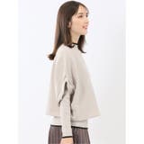 ハンドウォッシャブル ドルマン&リブハイネック ニットアンサンブル | TAKA-Q WOMEN | 詳細画像15 