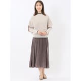 ハンドウォッシャブル ドルマン&リブハイネック ニットアンサンブル | TAKA-Q WOMEN | 詳細画像16 