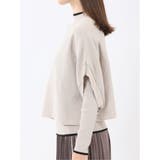 ハンドウォッシャブル ドルマン&リブハイネック ニットアンサンブル | TAKA-Q WOMEN | 詳細画像18 