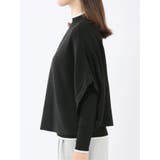 ハンドウォッシャブル ドルマン&リブハイネック ニットアンサンブル | TAKA-Q WOMEN | 詳細画像7 