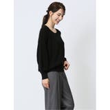 畦 Vネック ニットプルオーバー | TAKA-Q WOMEN | 詳細画像4 