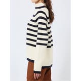 オフタートル ゆるニットプルオーバー | TAKA-Q WOMEN | 詳細画像7