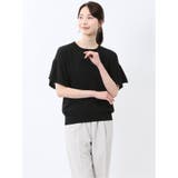 クルーネック フレア袖 ニットプルオーバー | TAKA-Q WOMEN | 詳細画像16
