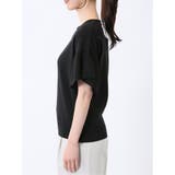 クルーネック フレア袖 ニットプルオーバー | TAKA-Q WOMEN | 詳細画像19