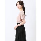 クルーネック フレア袖 ニットプルオーバー | TAKA-Q WOMEN | 詳細画像23