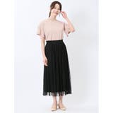 クルーネック フレア袖 ニットプルオーバー | TAKA-Q WOMEN | 詳細画像26
