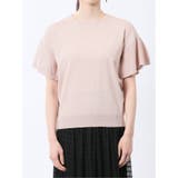クルーネック フレア袖 ニットプルオーバー | TAKA-Q WOMEN | 詳細画像27
