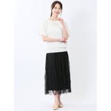 クルーネック フレア袖 ニットプルオーバー | TAKA-Q WOMEN | 詳細画像6
